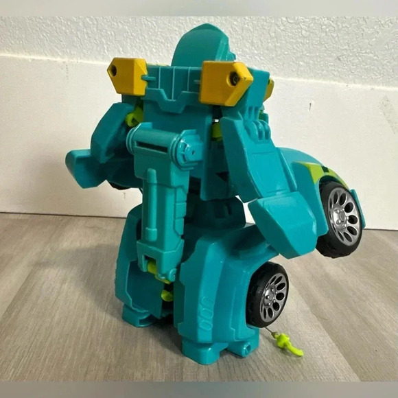 TRANSFORMERS RESCUE BOTS ACADEMY HOIST Flatbed Toy Truck Academy Rescue Team - Picture 6 of 6